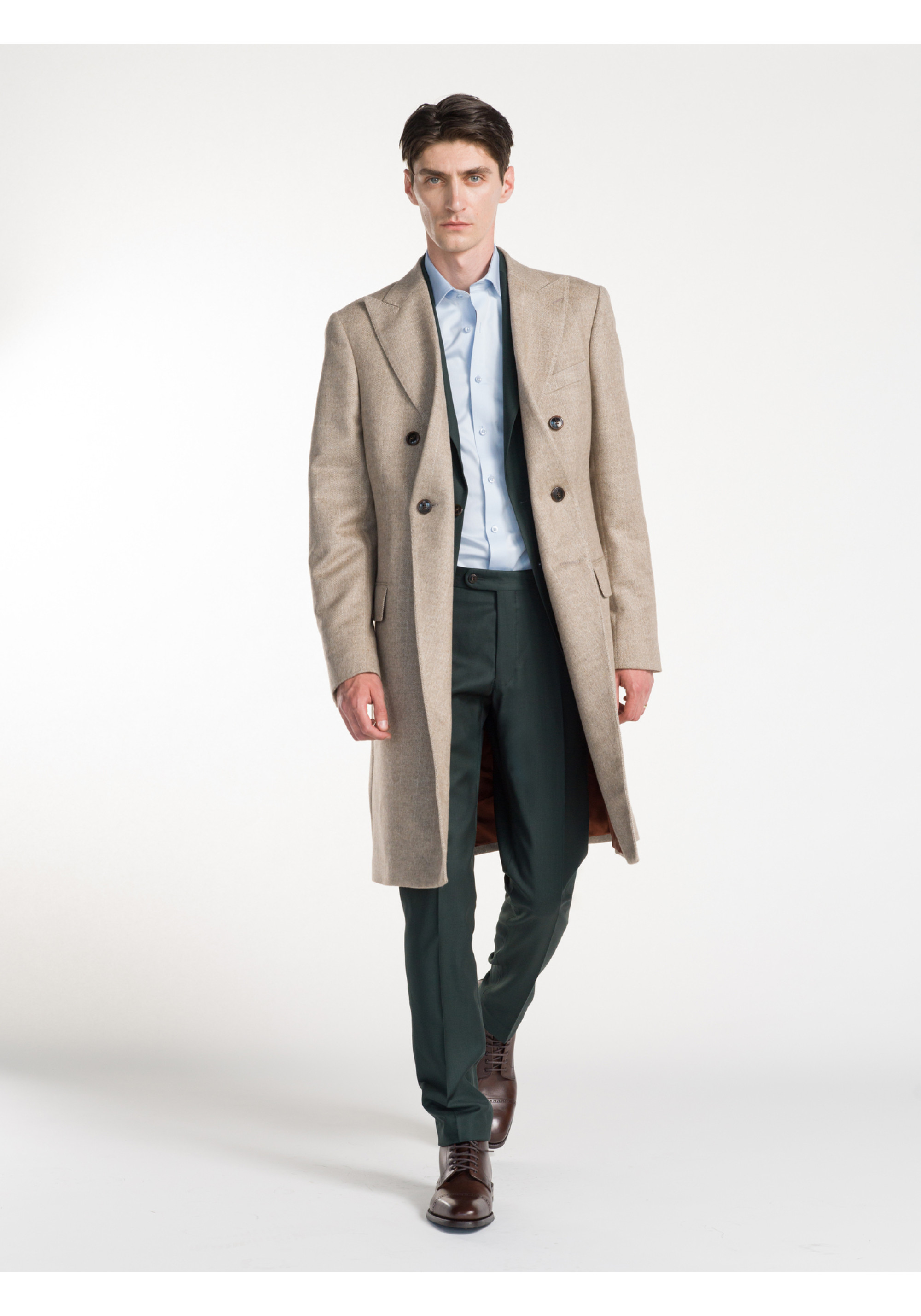 Sartoria Italiana サルトリア、BESPOKE STYLE Costum barbati Trofeo Business Burgundi Uni Lana de Merino Zegna